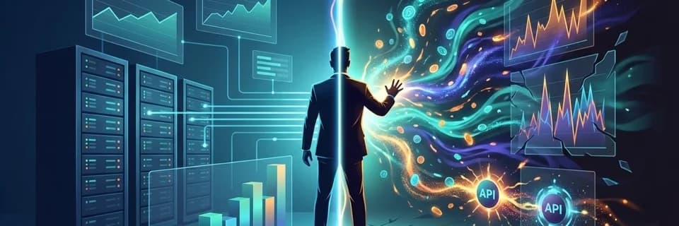 Split-screen comparing traditional cloud costs with AI cloud cost volatility